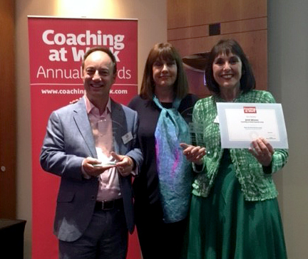 Coaching Centre research wins award for Best Article in Coaching at Work