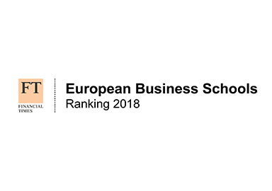 Financial Times European Business School ranking 2018
