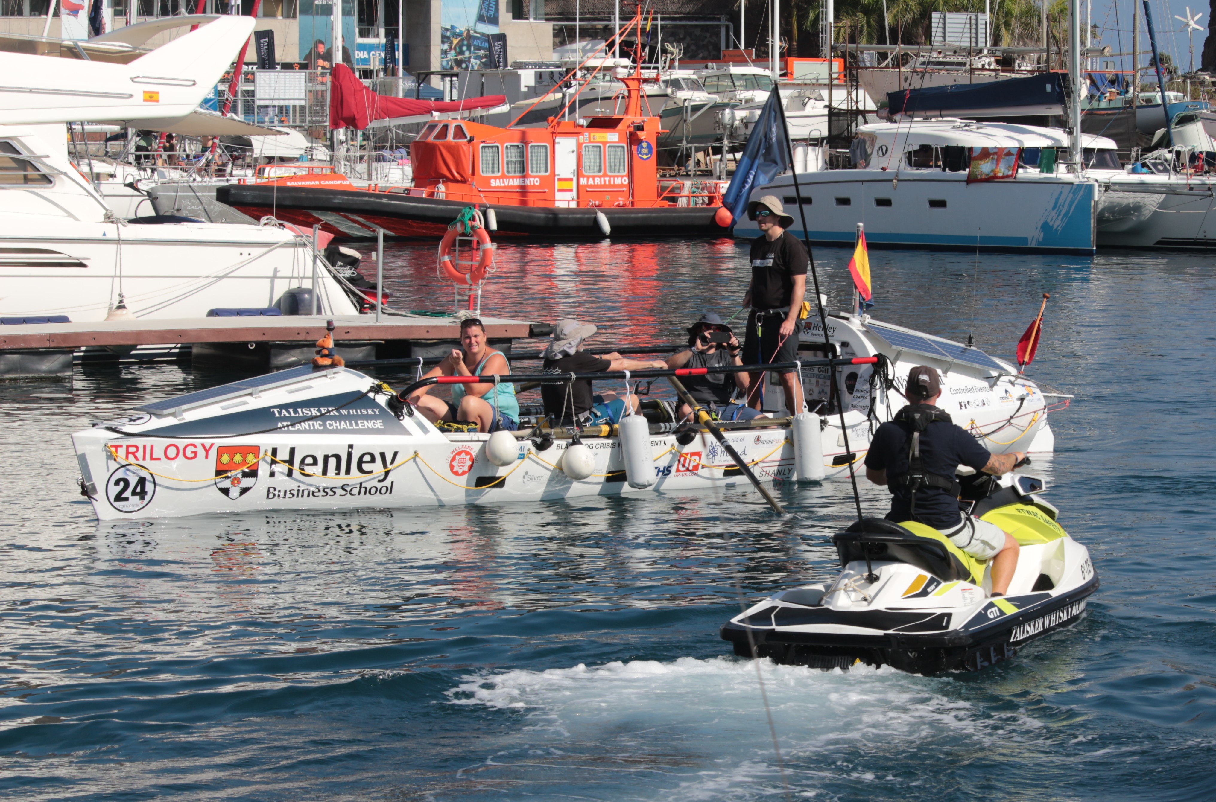 Heads Together and Row: Flying the flag