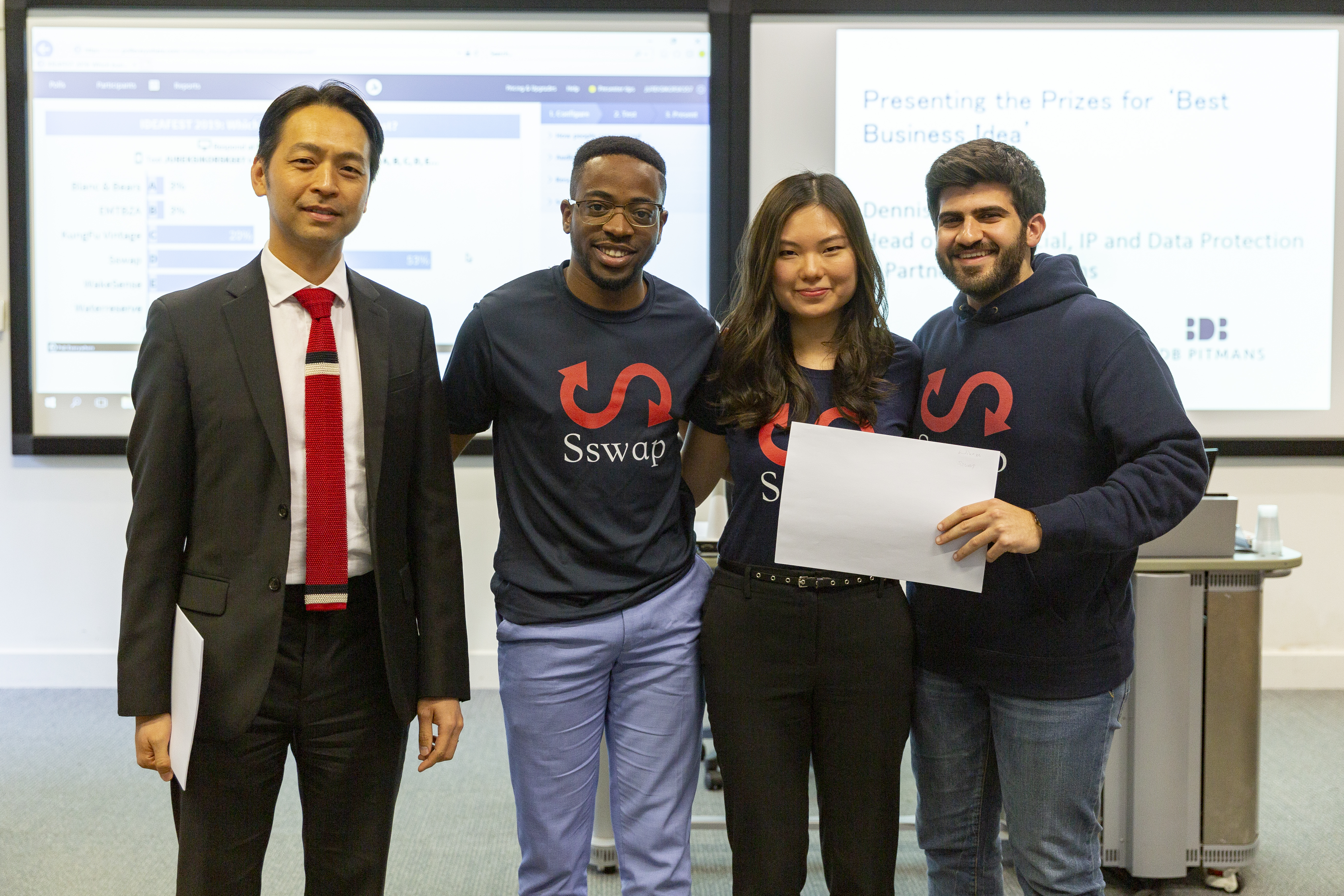Sswap Scoops Top Prize to Win IDEAFEST Business Idea Competition 2019