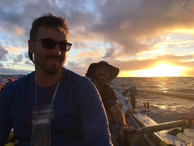 Heads Together and Row: Sunset rowing