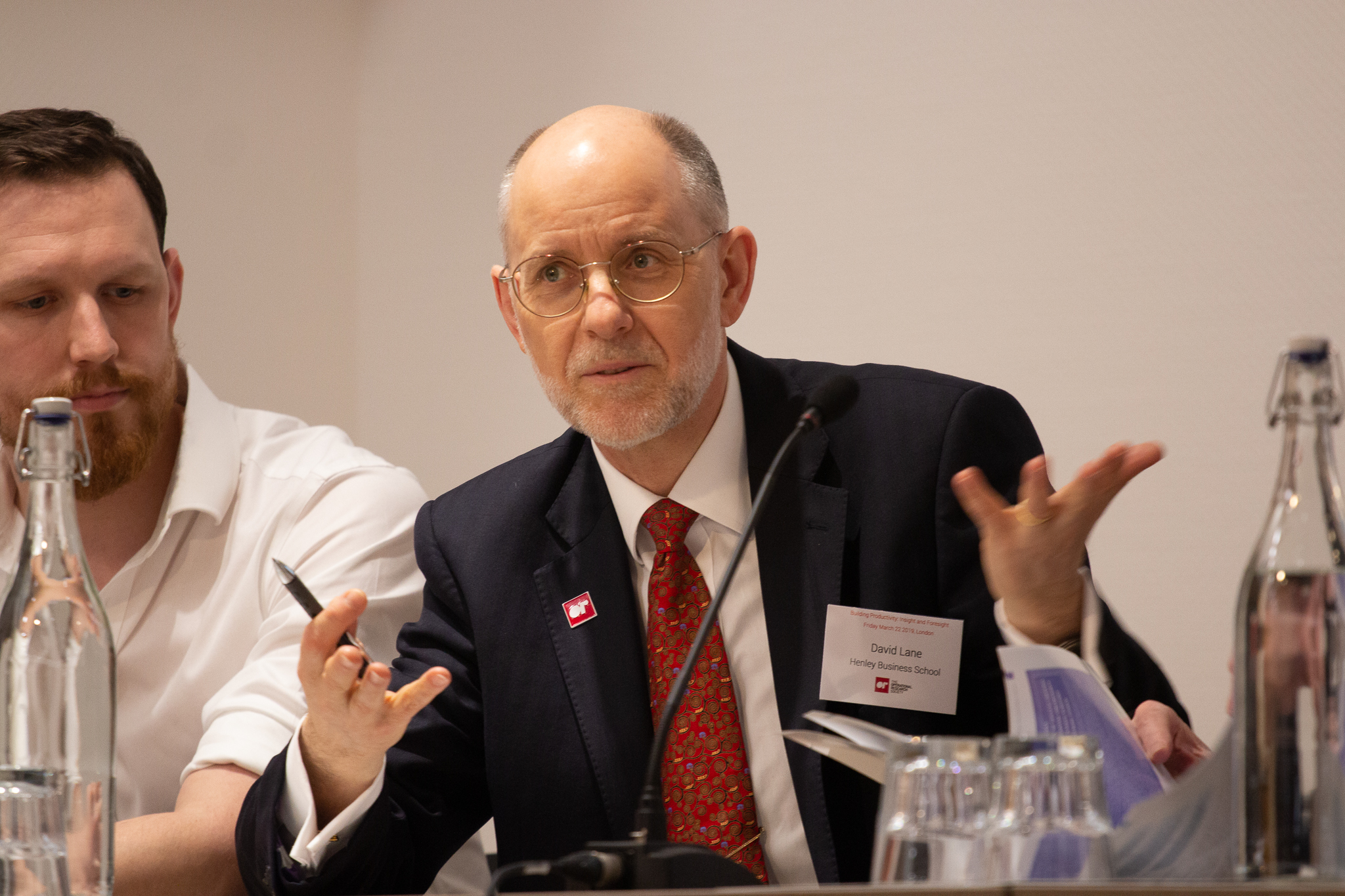 Professor David Lane gives opening speech at Operational Research Society event