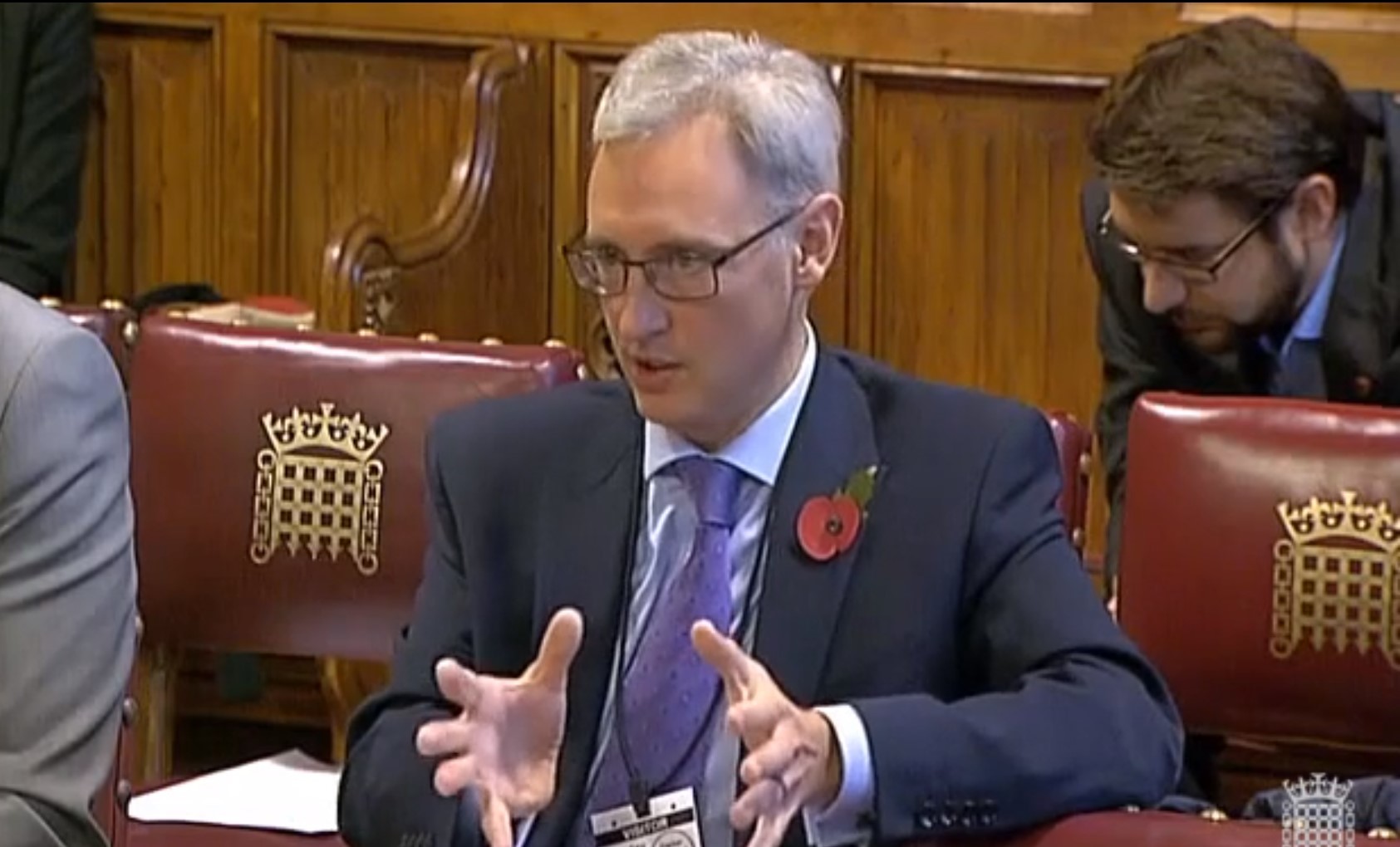 Professor Gavin Parker gives evidence at House of Lords committee