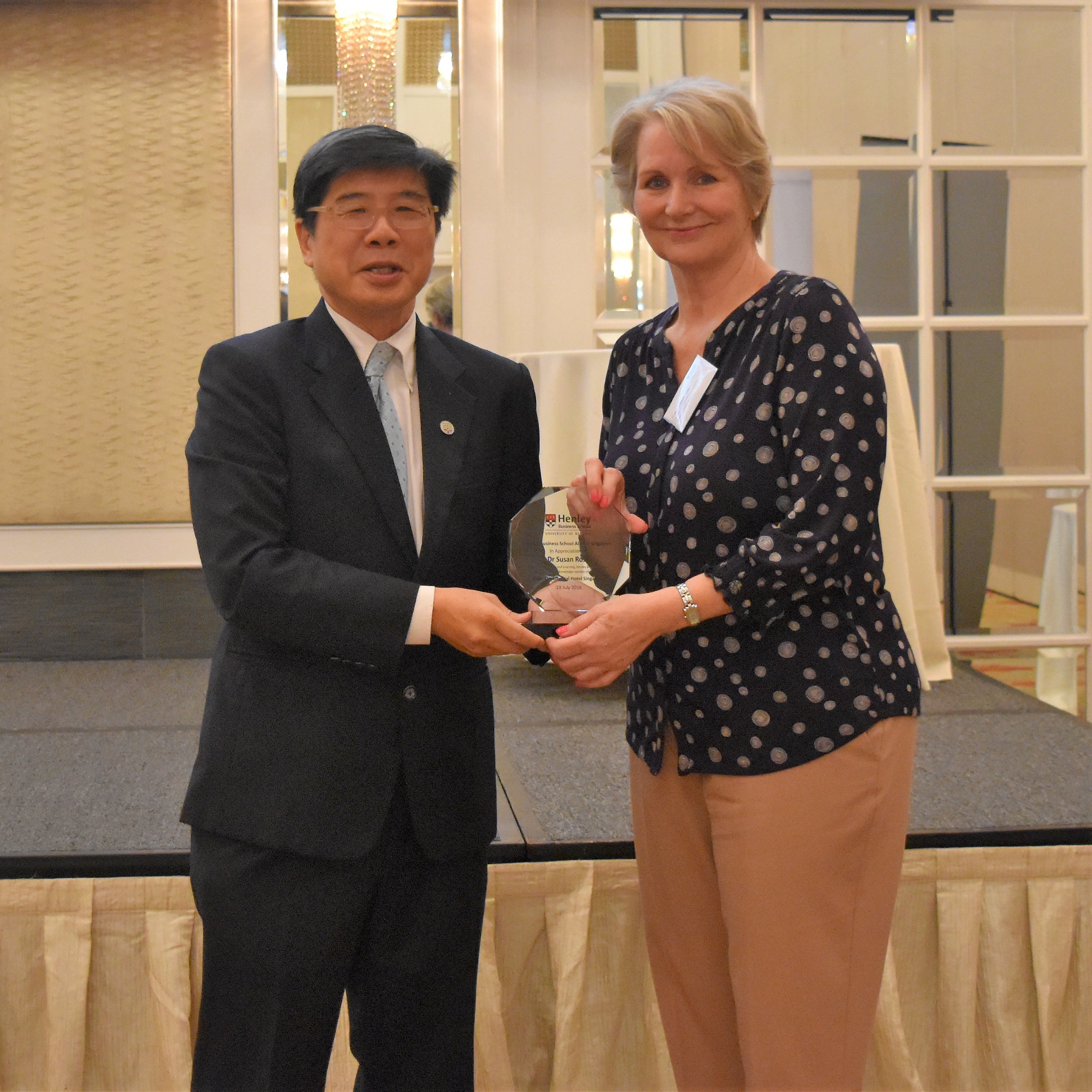 Professor Susan Rose receives Knowledge Sharing Award