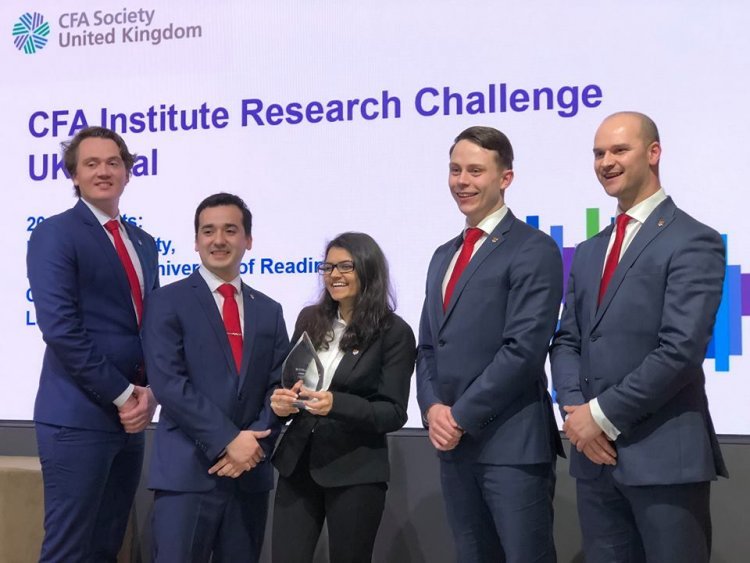 Students win CFA Institute UK Challenge