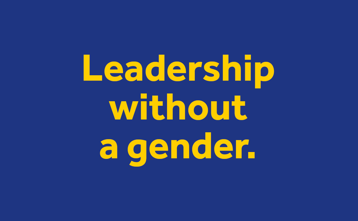 Leadership Without A Gender