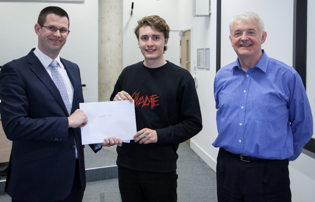Magnus Ronning Wins IDEAFEST Business Idea Competition 2017