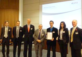Best Paper award for Dr Stanimira Milcheva