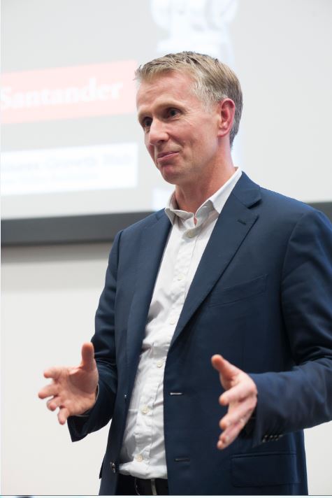 David Grundy, Co-Founder & CEO Invenias engages the audience