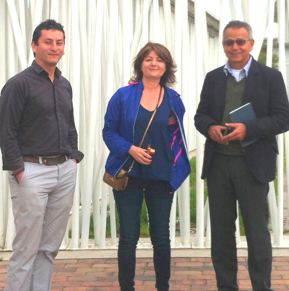 Dr Claudia Murray at the V Housing Forum in Colombia