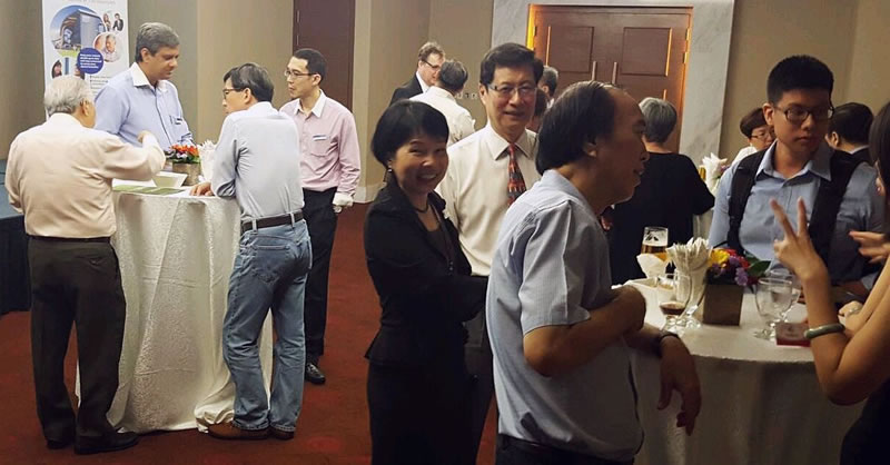 Singapore Alumni Reception with Dean John Board
