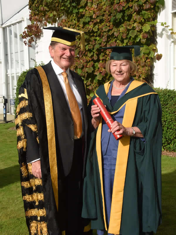 Mrs Helen Rugman awarded Donor of the Year