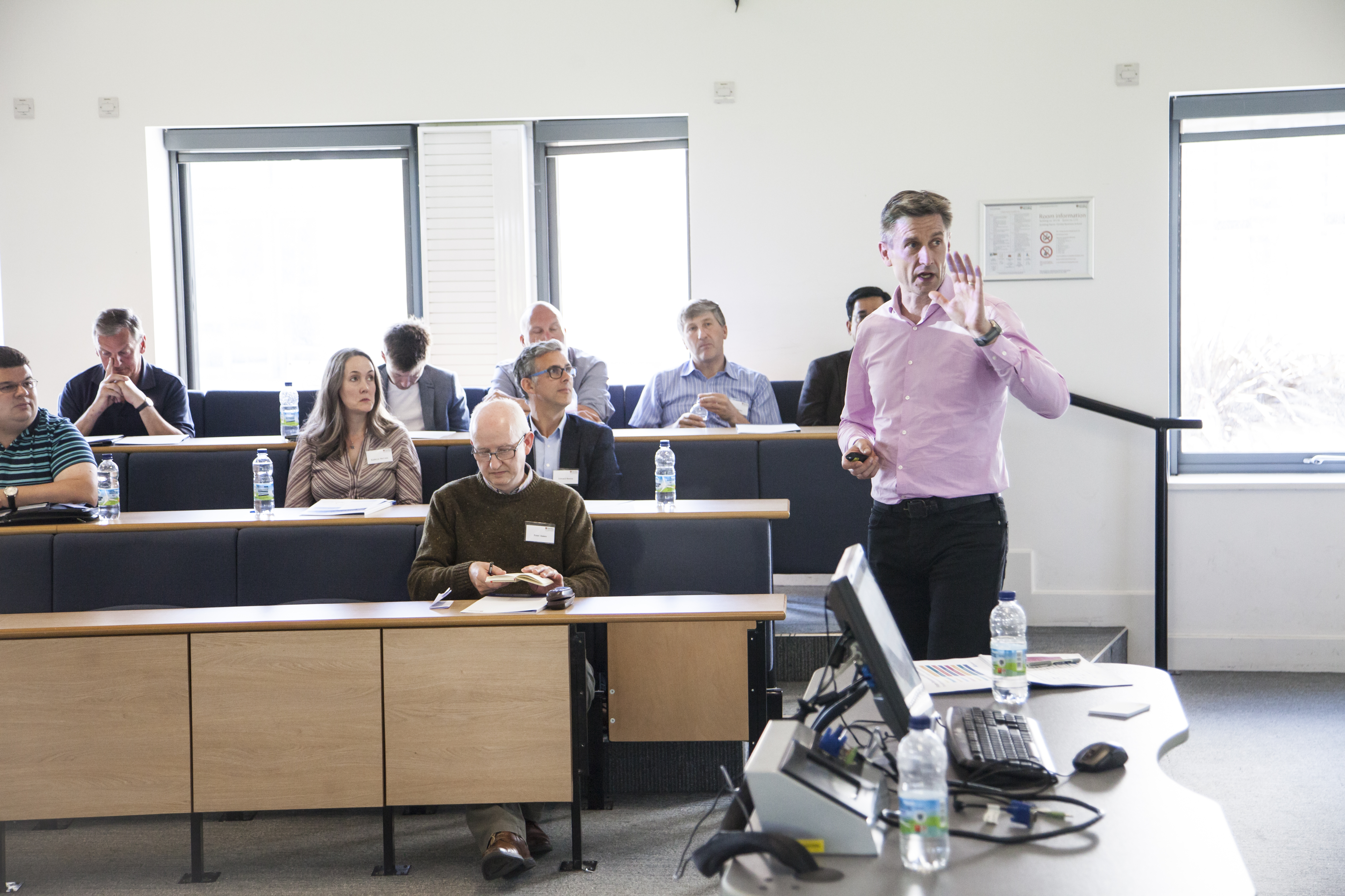 Audience wowed by Adam Hale, EVP of Sage People, and his ambition to achieve global domination