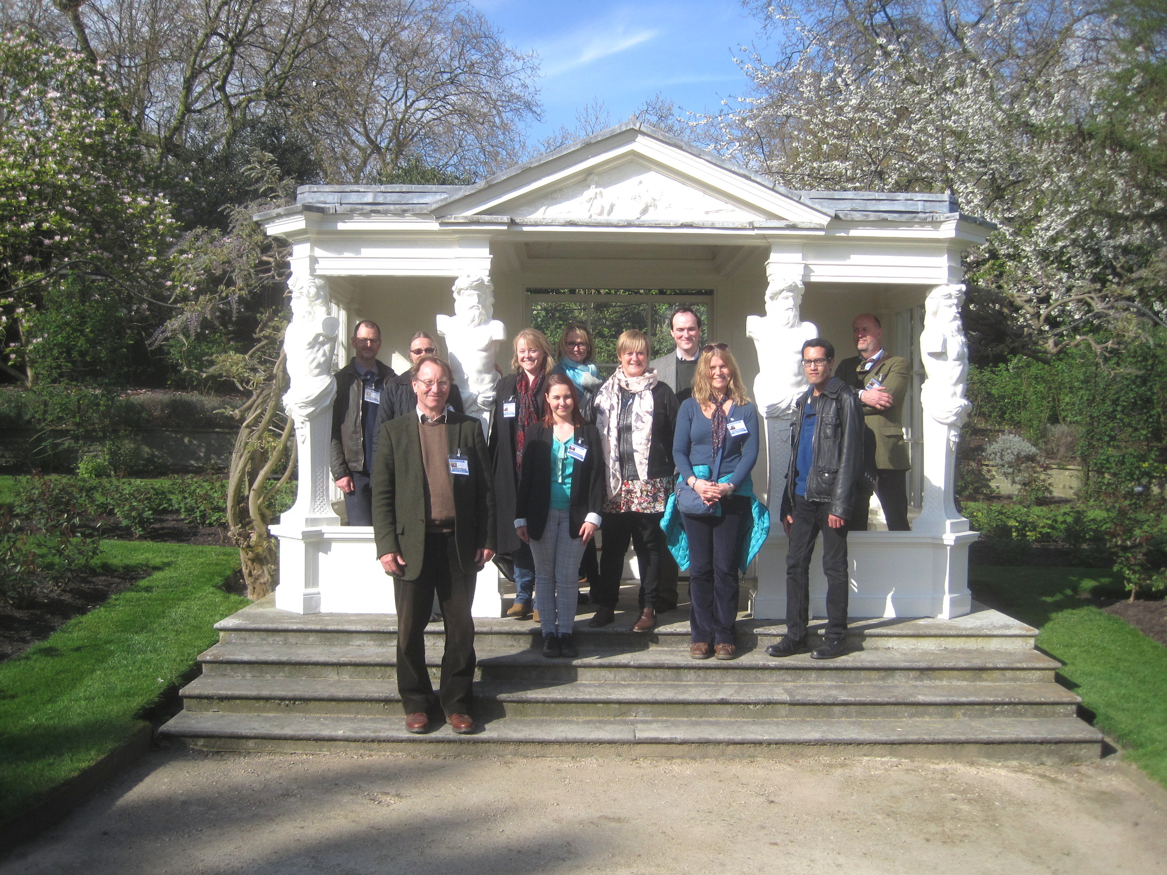 Real Estate & Planning students at Buckingham Palace