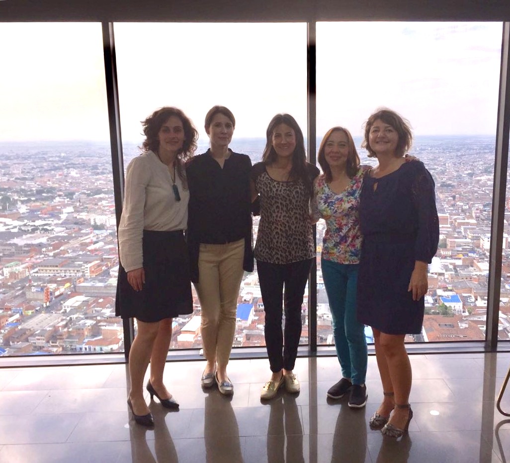 Dr Claudia Murray runs RedCTel workshops in Colombia