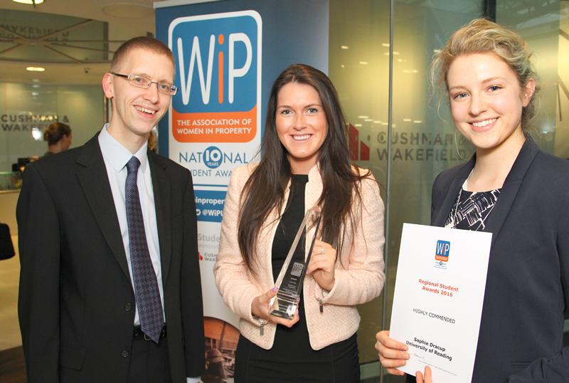 Real Estate & Planning student wins Women in Property award