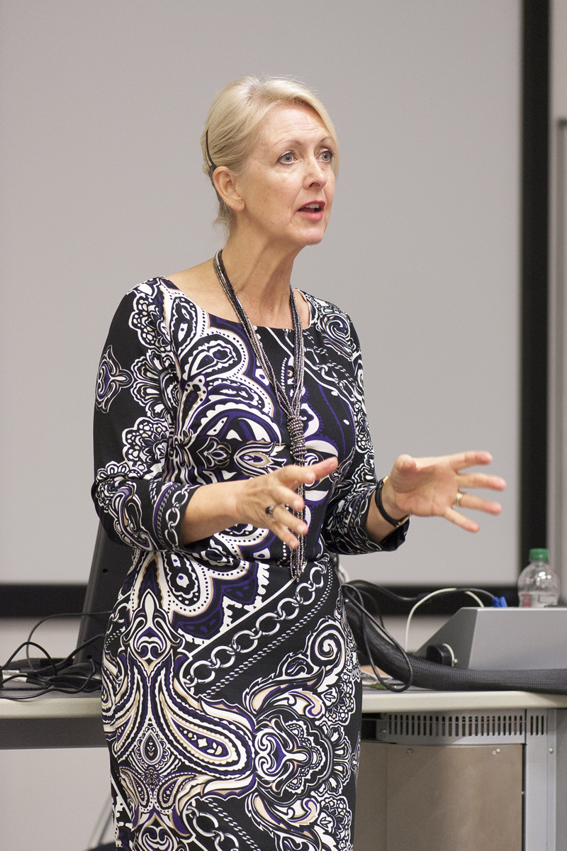 Jan Ward CBE, Founder & CEO Corrotherm International delivers a passionate and motivating talk