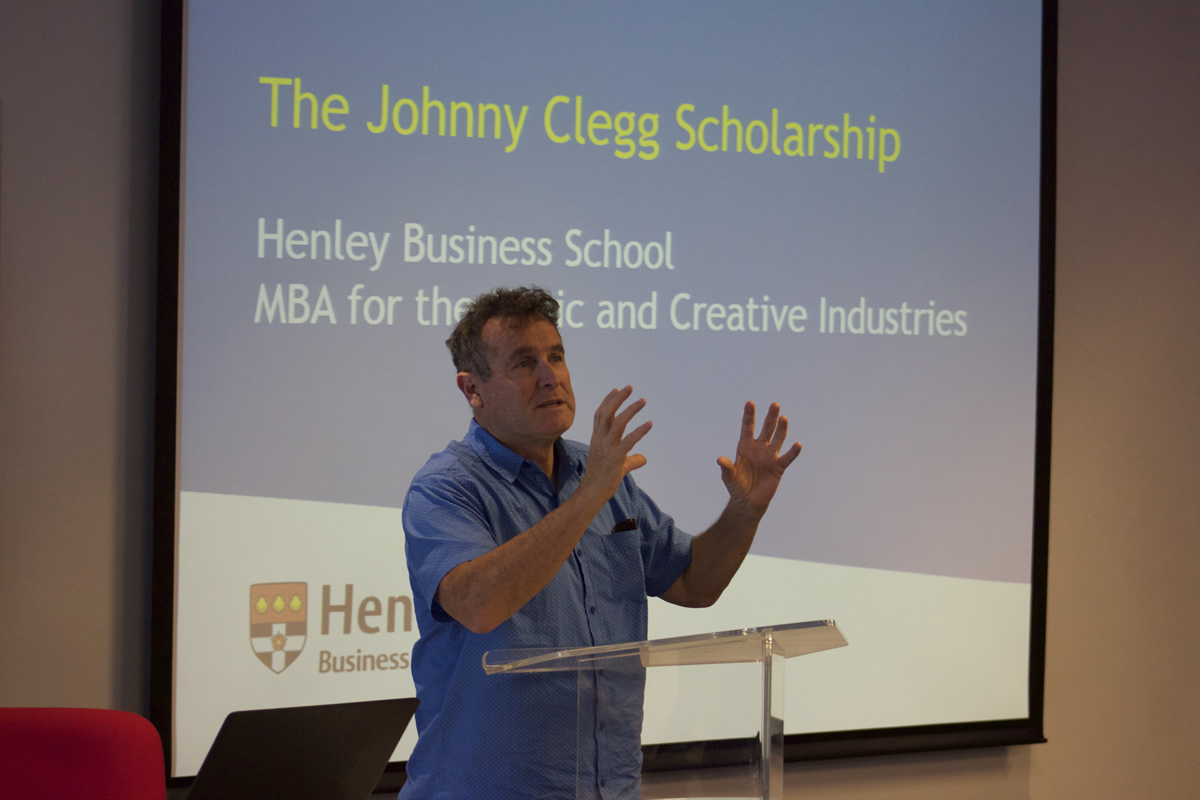 Henley South Africa launches the Johnny Clegg Scholarship for the Music and Creative MBA