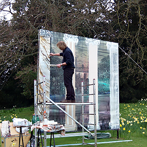 Outdoor #10: an artwork in progress by Erik Peitersen