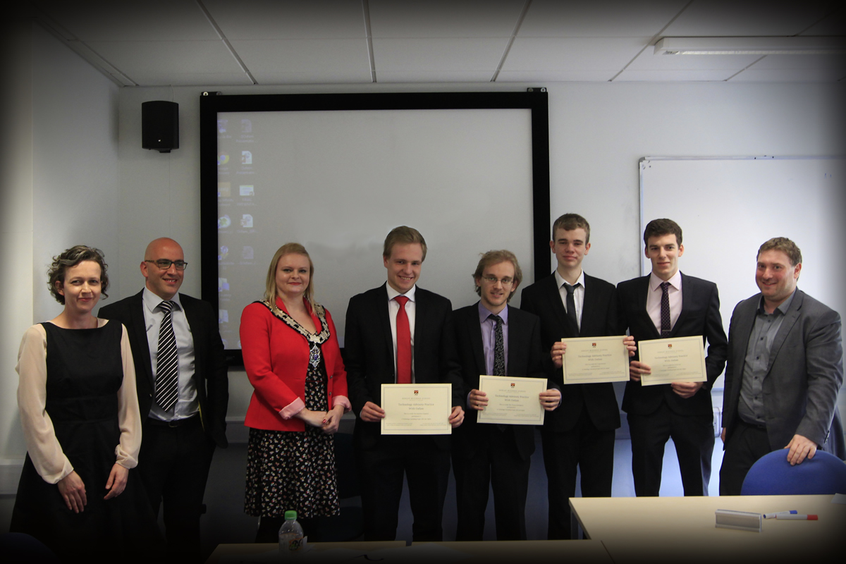 Deputy Mayor of Reading recognises student achievements at Oxfam Projects presentation event