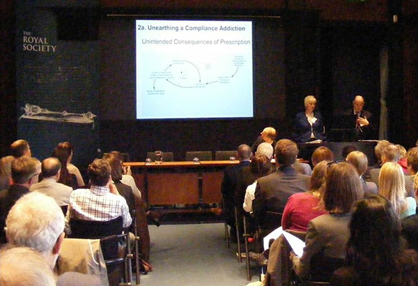 Professor David Lane talks at ‘Shaping Choices in Public Policy’ Meeting