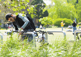 Research project encourages older people to get cycling